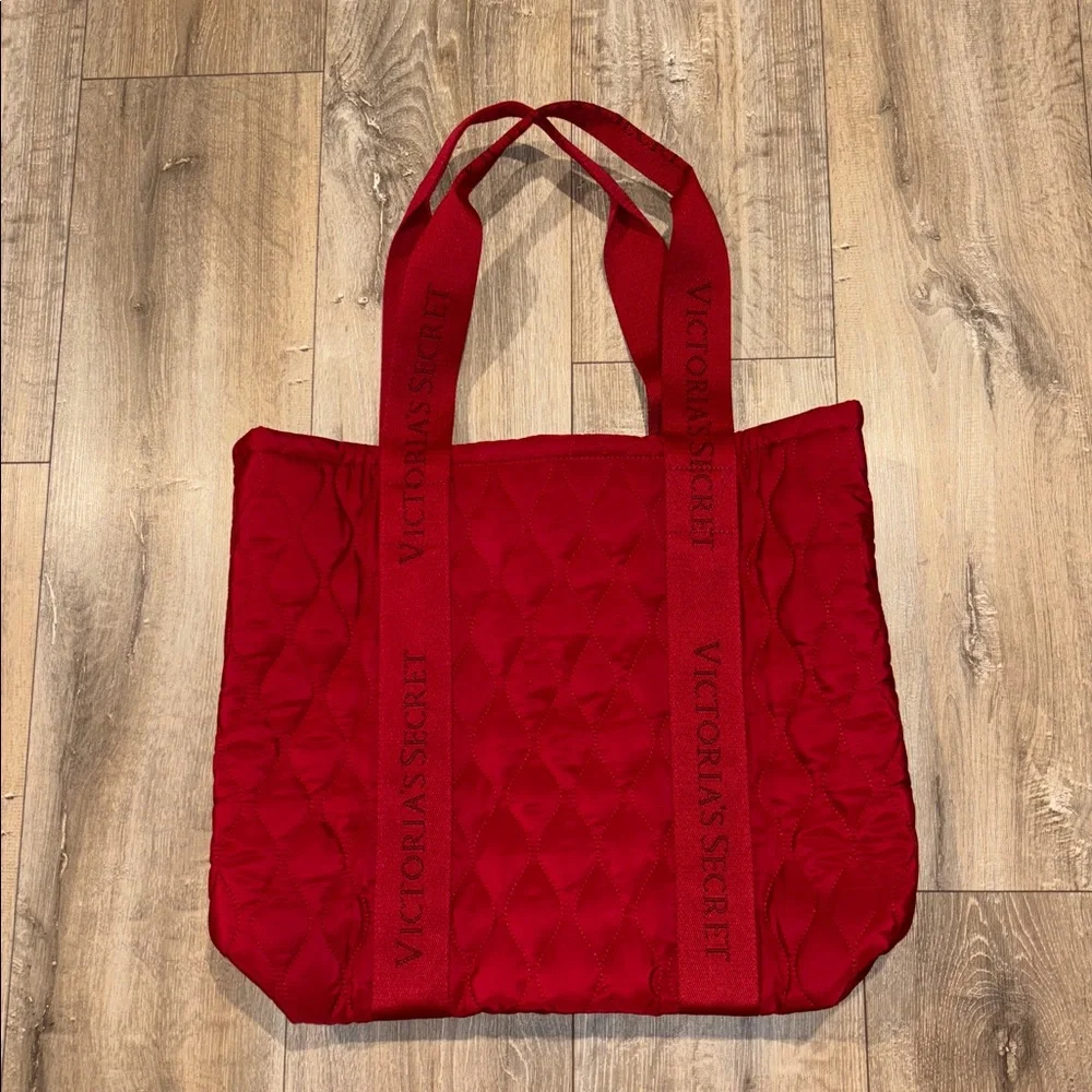Victoria’s Secret Quilted Tote Bag
